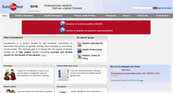 Desktop Screenshot of eurogentest.org